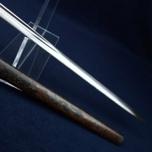 British WW1 1908 Pattern Cavalry Troopers Sword with Field Camouflage Paint, Dated 1916 - 12